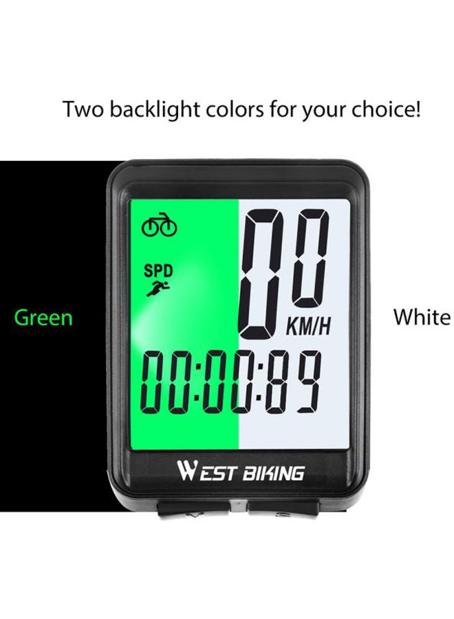 LED Bicycle Odometer 15.6x8x4.5cm