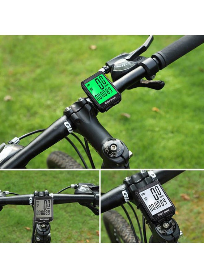 LED Bicycle Odometer 15.6x8x4.5cm