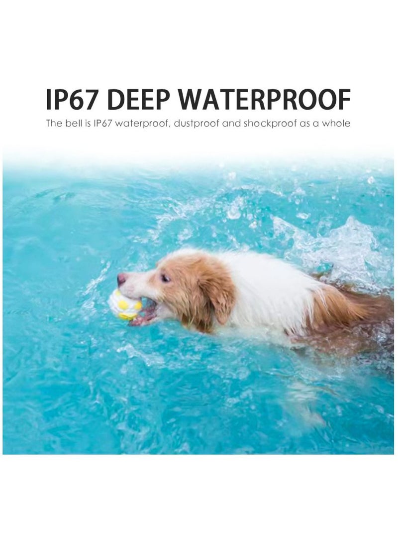 Pet Smart GPS Bell Collar Tracker Anti-Lost Waterproof Portable IP 67 GSM GPRS Real Time Tracking Device For Dog Cat