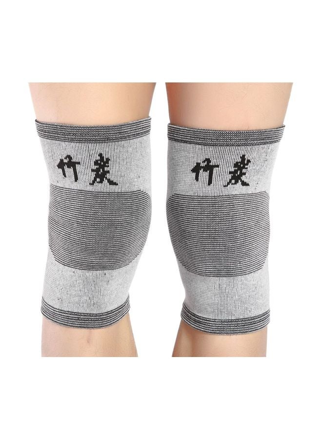 2-Piece Elastic Knitted Knee Pad