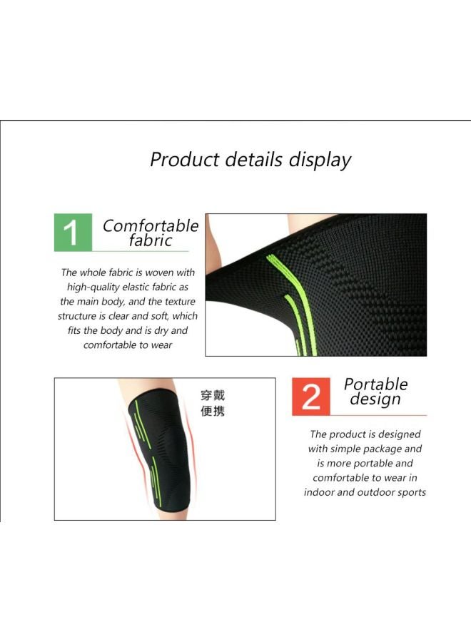Breathable Elastic Knee Protector Sleeves S