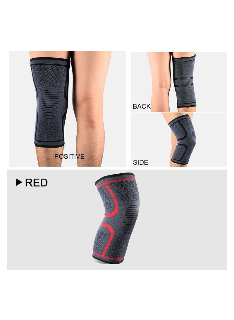 Thermal Protection Running Cycling Sports Knee Guards One Pack