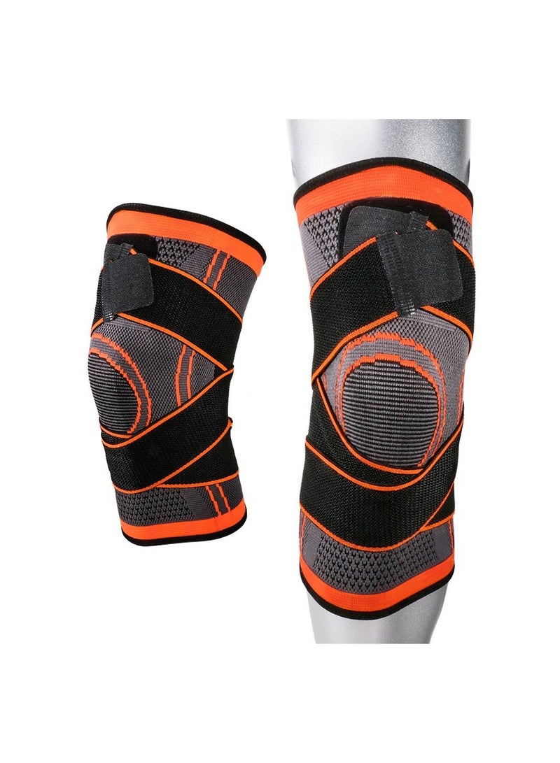 Thermal Protection Running Cycling Sports Knee Guards One Pack