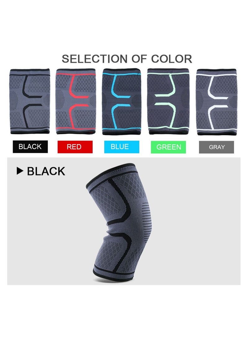 Thermal Protection Running Cycling Sports Knee Guards One Pack