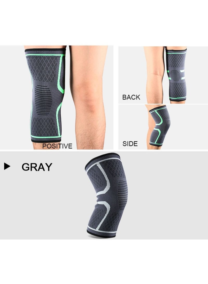 Thermal Protection Running Cycling Sports Knee Guards One Pack