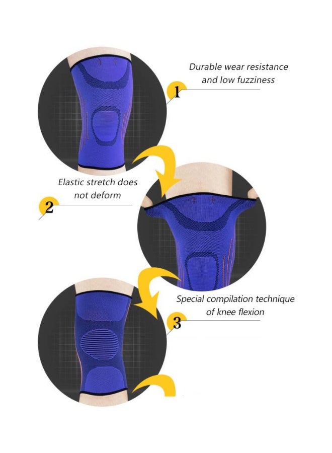Breathable Elastic Knee Pad 48-55cm