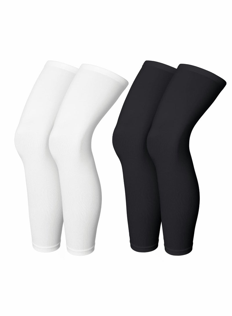 Compression Leg Sleeve Full Length Sleeves Sports Cycling
