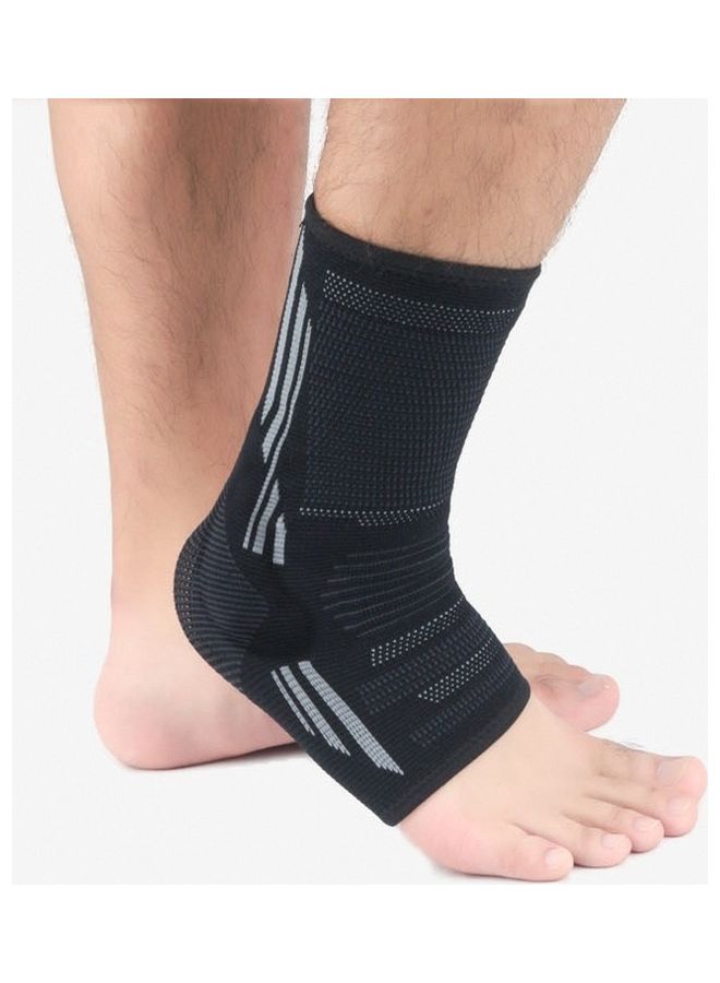2-Piece Anti-Sprain Silicone Ankle Support Gear M