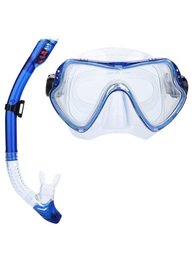 unisex Sport Scuba Snorkeling Purge Mask Dry Snorkel Set