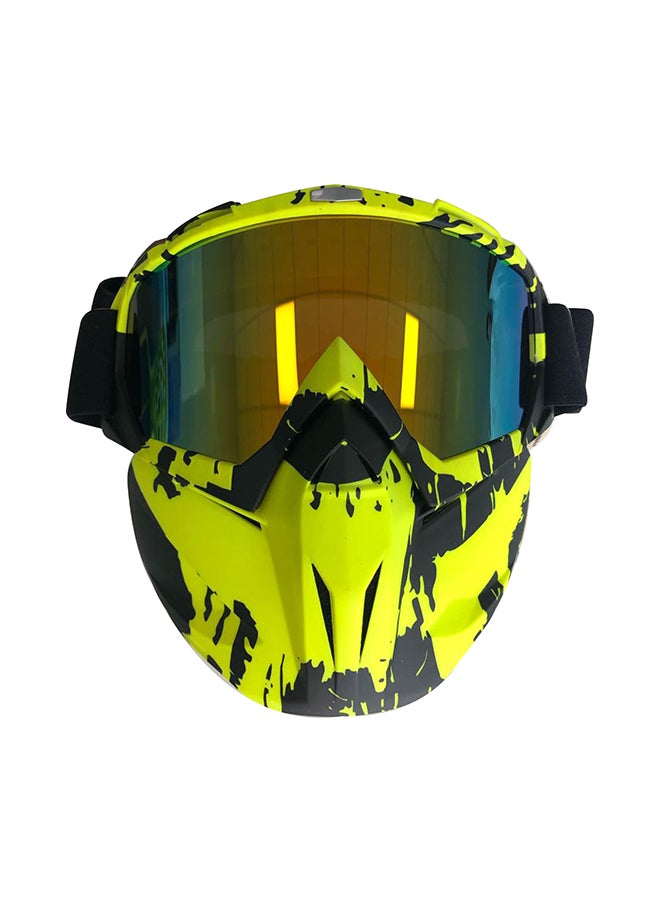 unisex Blinkers Mask Snowmobiling Outdoor Sport Riding Ski Goggles