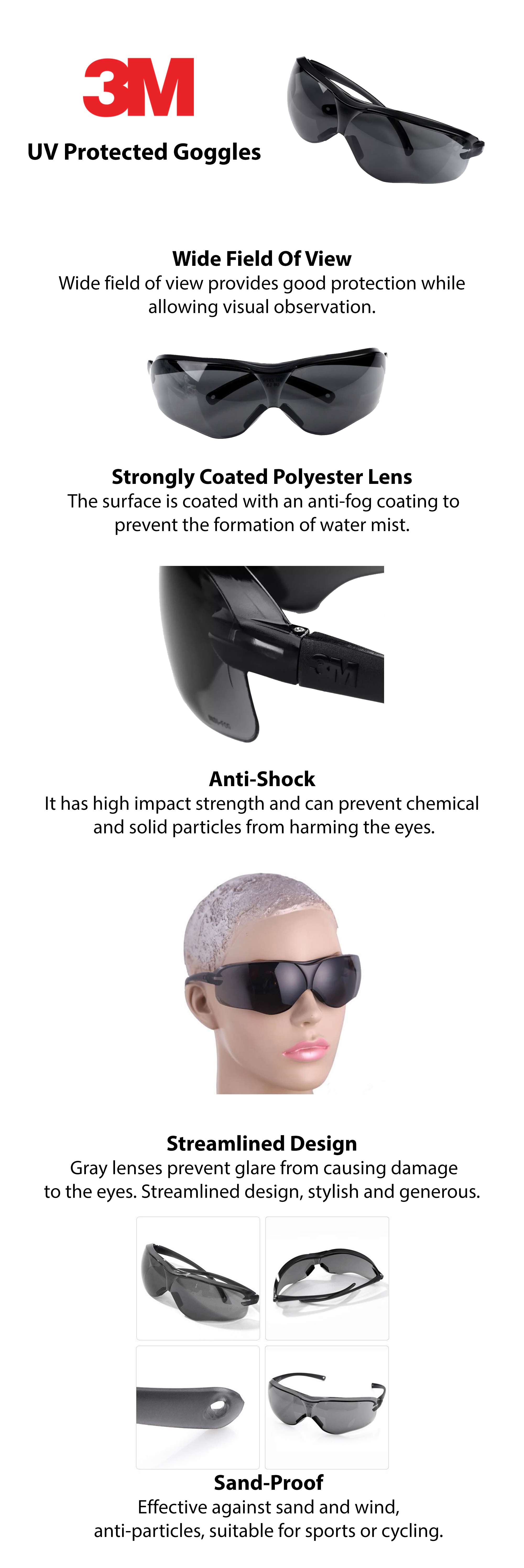UV Protected Goggles