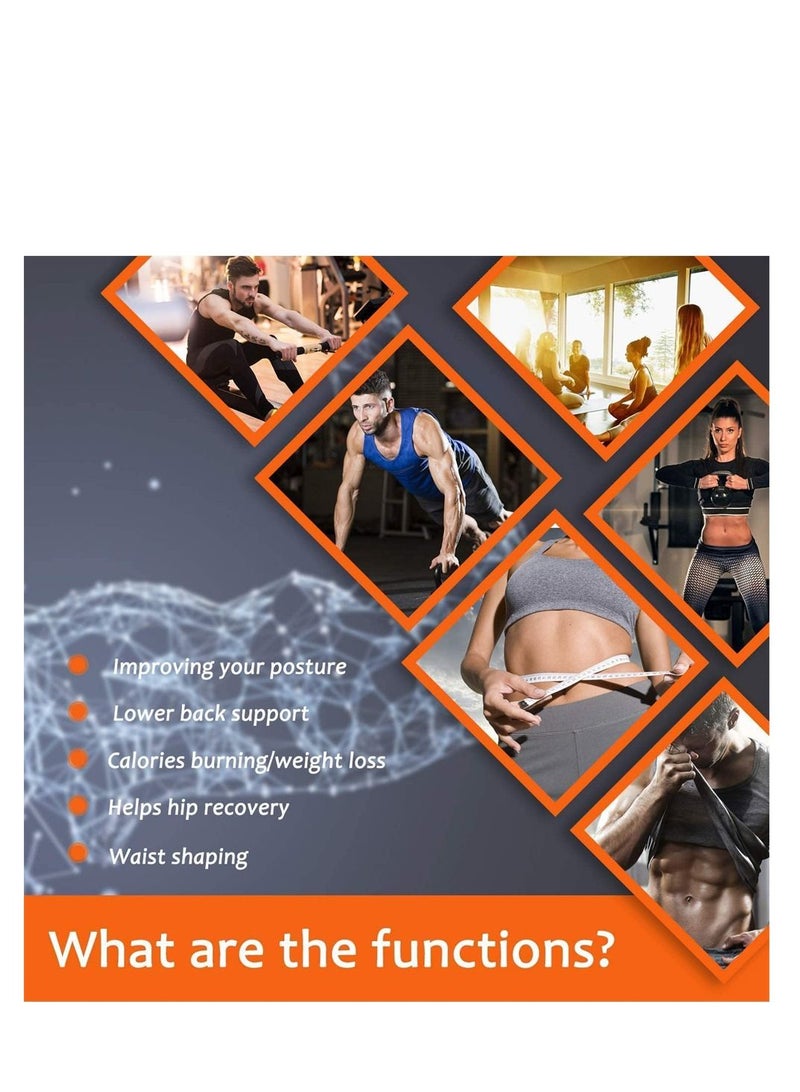 SYOSI Stabilizing Lumbar Lower Back Brace Support Belt with Dual Breathable Stabilizing Waist Lumbar Lower Back Brace Support Belt for Sciatica, Herniated Disc, Scoliosis Back Pain relief