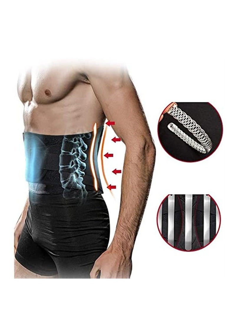 SYOSI Stabilizing Lumbar Lower Back Brace Support Belt with Dual Breathable Stabilizing Waist Lumbar Lower Back Brace Support Belt for Sciatica, Herniated Disc, Scoliosis Back Pain relief