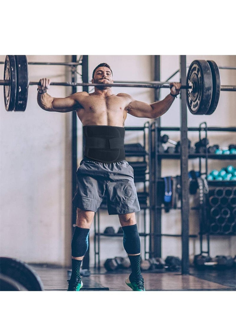 SYOSI Stabilizing Lumbar Lower Back Brace Support Belt with Dual Breathable Stabilizing Waist Lumbar Lower Back Brace Support Belt for Sciatica, Herniated Disc, Scoliosis Back Pain relief