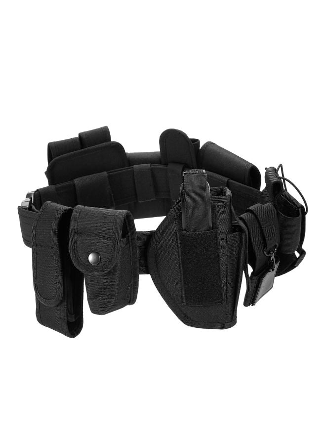 Multi Pocket Utility Belt With Gun Holder