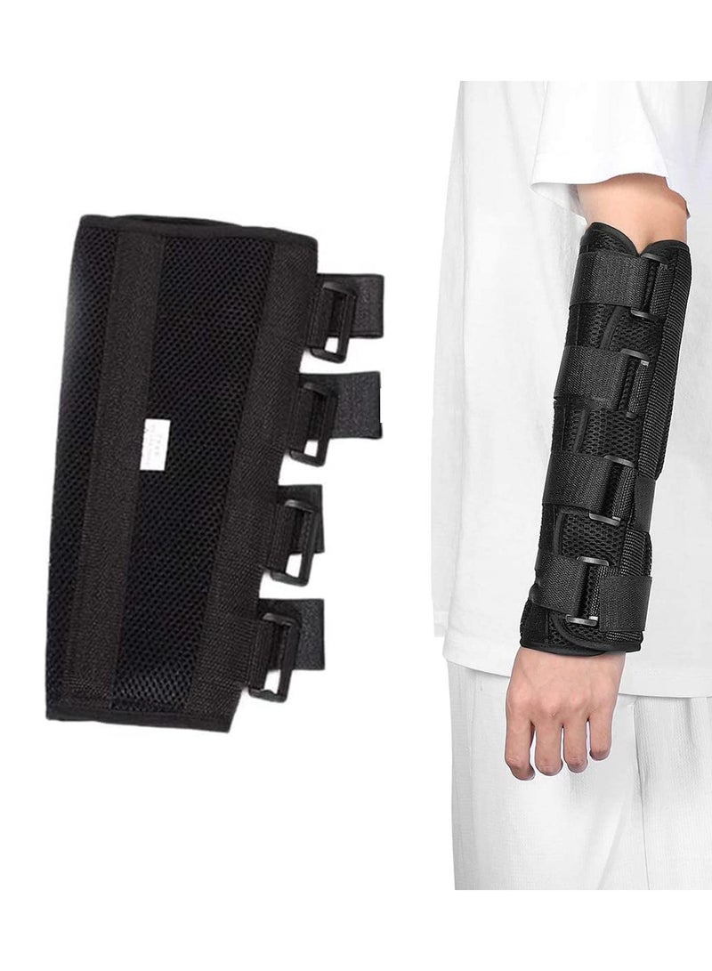 Arm Splint Support Elbow Fracture Immobilizer Protector for Cubital Tunnel Ulnar Nerve Injuries Night Stabilizer Support Sleeve Fixing Brace of Elbow Joint Arm Splint M