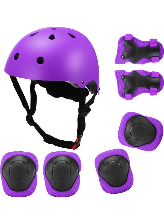 7-Piece Protective Helmet and Safety Pads