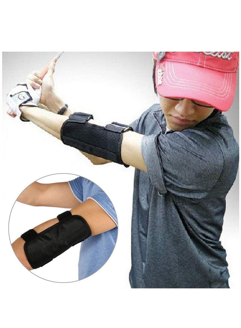 Tennis Elbow Brace, Upper Arm Golf Straight Swing Practice Training Aid Support Brace Band Trainer