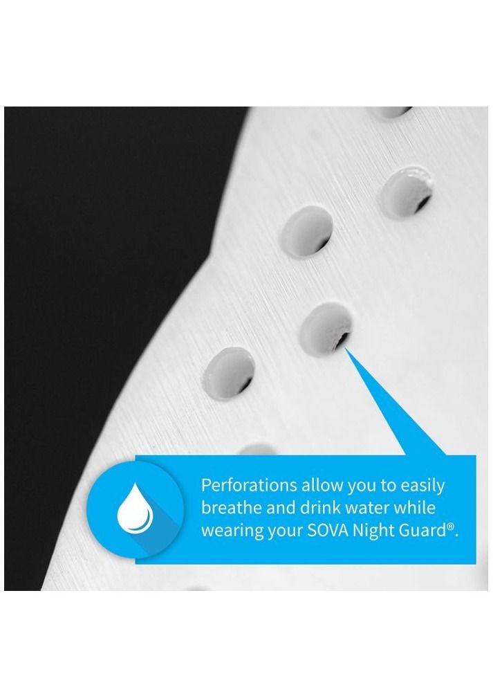 Aero 1.6Mm Night Guard Custom-Fit Dental Mouth Guard With Case