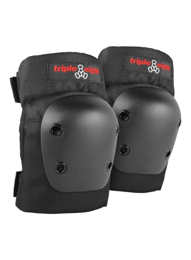 Street 2-Pack Knee And Elbow Pad Set, Large, Black