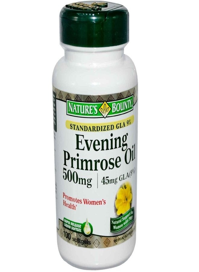 Evening Primrose Oil 500Mg - 100 Softgels