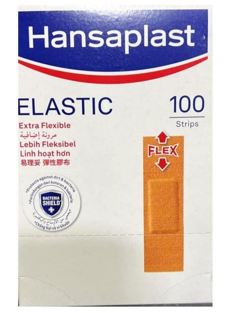 Elastic Plasters Extra Flexible & Breathable 100 Strips