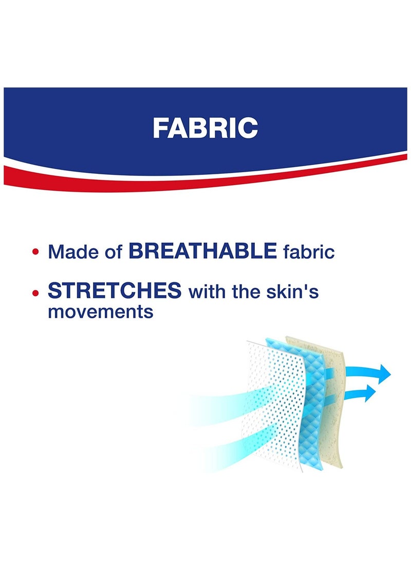 Elastic Plasters Extra Flexible & Breathable 100 Strips