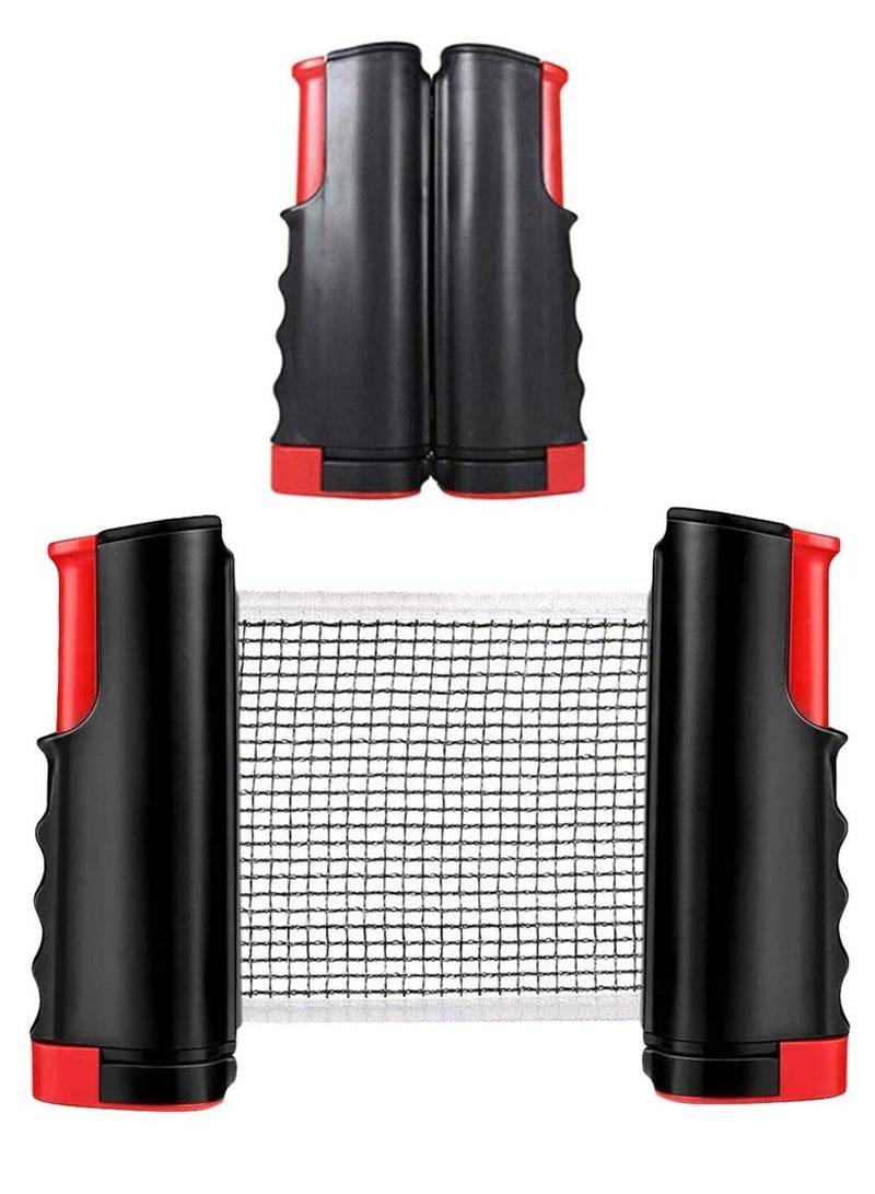 Portable Retractable Table Tennis Net Rack Replacement Ping Pong Accessory