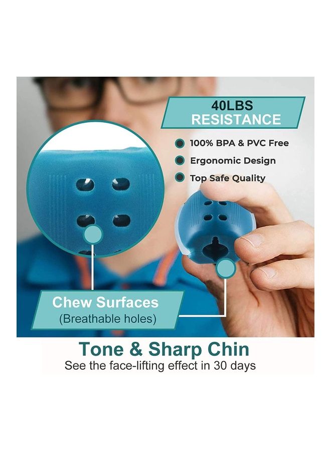 3-Piece Face Jawline Exercise Fitness Balls