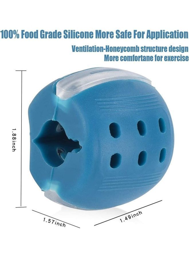 3-Piece Face Jawline Exercise Fitness Balls