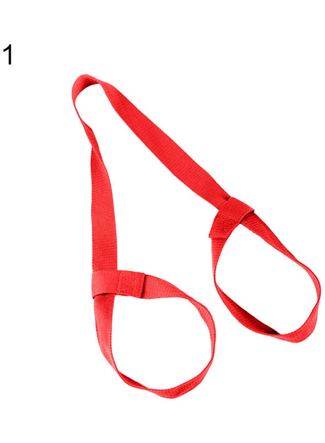 Portable Fitness Yoga Mat Belt Rope Elastic Shoulder Carrier Strap Two-Way Sling 20 x 10 x 20cm