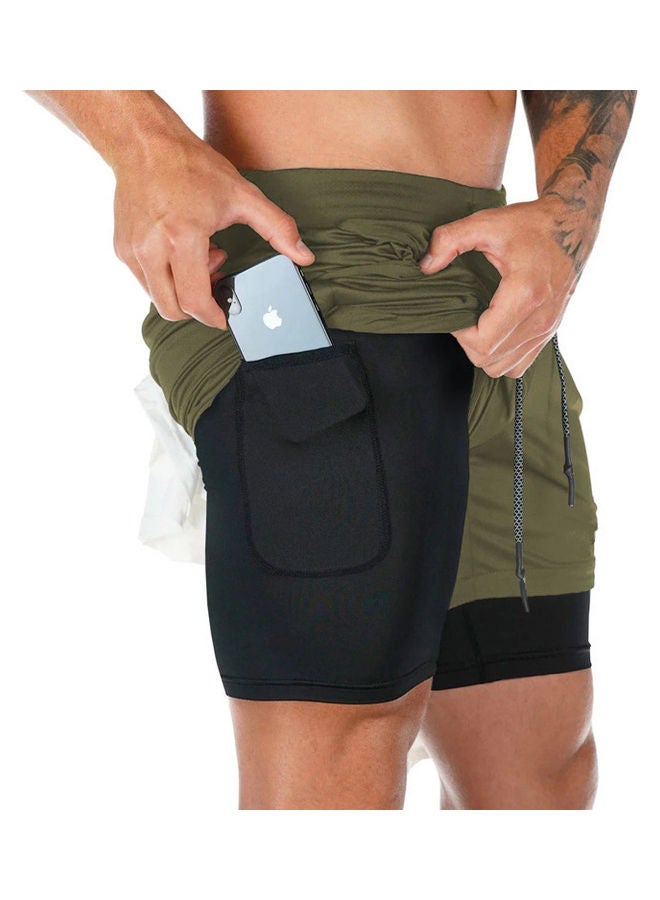 Running Shorts Men With Phone Pocket