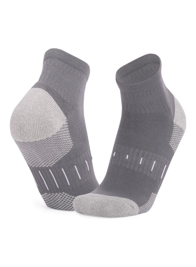 Men Women Sports Socks Grey 14 x 3 x 12cm