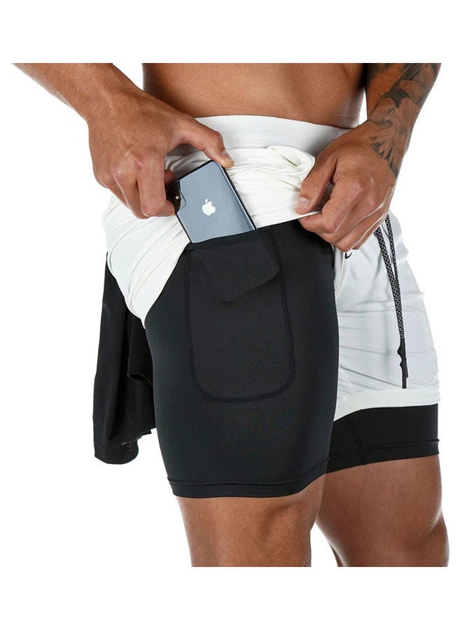Running Shorts Men With Phone Pocket