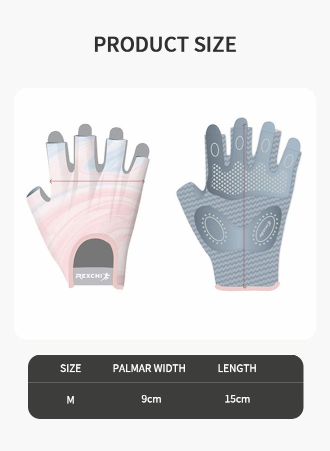 Weavke Gloves are All Protected, Gym Exercise Gloves, Refers to Joint Weight Weightless Gloves, Riding Gloves Silicone Shockproof Sports Gloves, Sports Protective Supplies