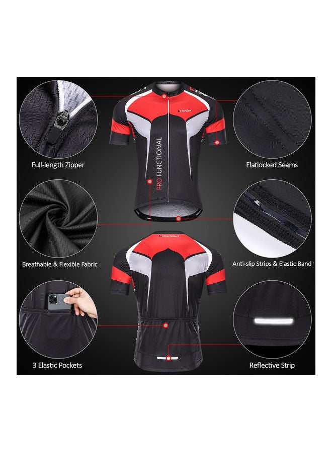 Short Sleeves Cycling Jersey And Shorts