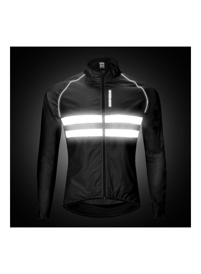 Reflective Long Sleeve Bicycle Jersey