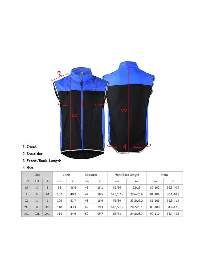 Ultrathin Coat Jacket Running Cycling Windproof Vest