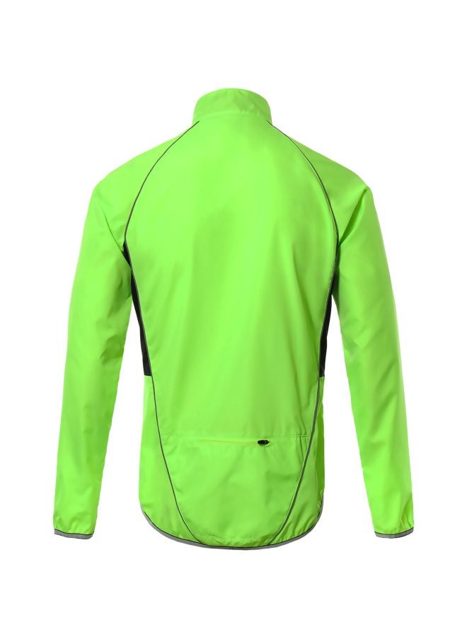 Reflective Long Sleeves Cycling Jacket L