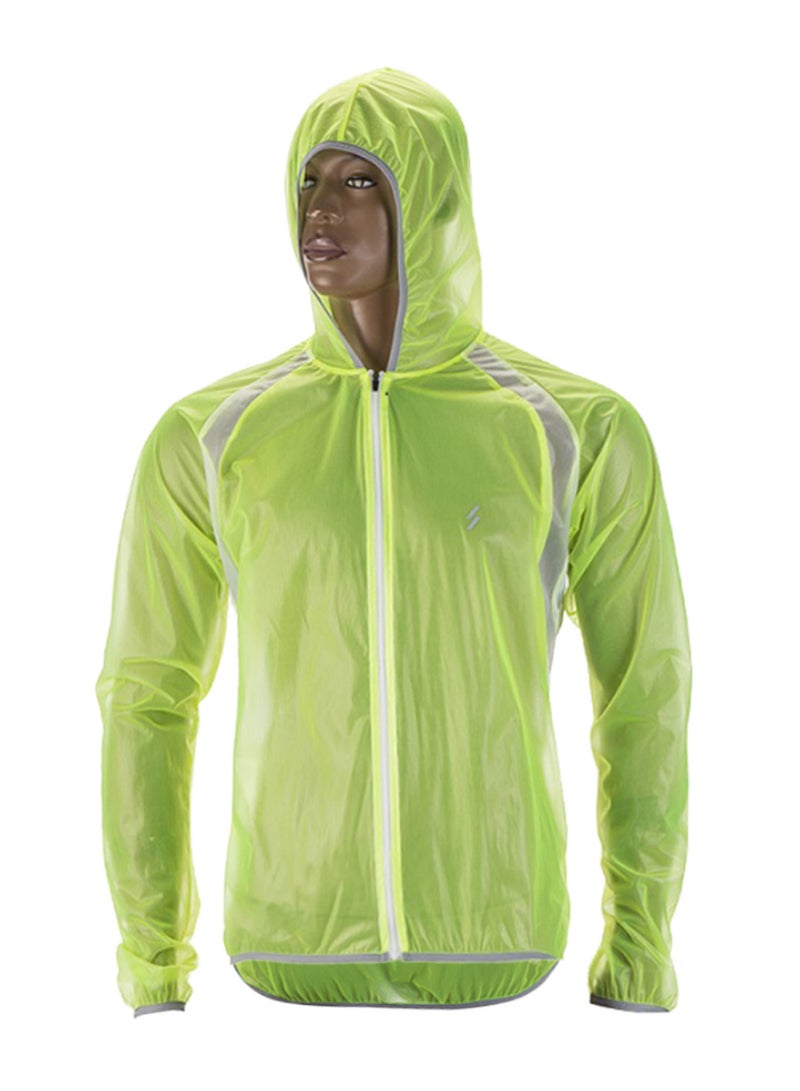 Waterproof Hooded Cycling Jacket XL