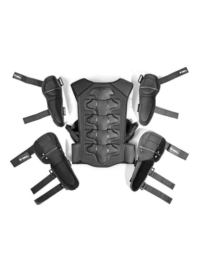 5-Piece Motorcycle Protective Gear Suit Set 40x40c40cm