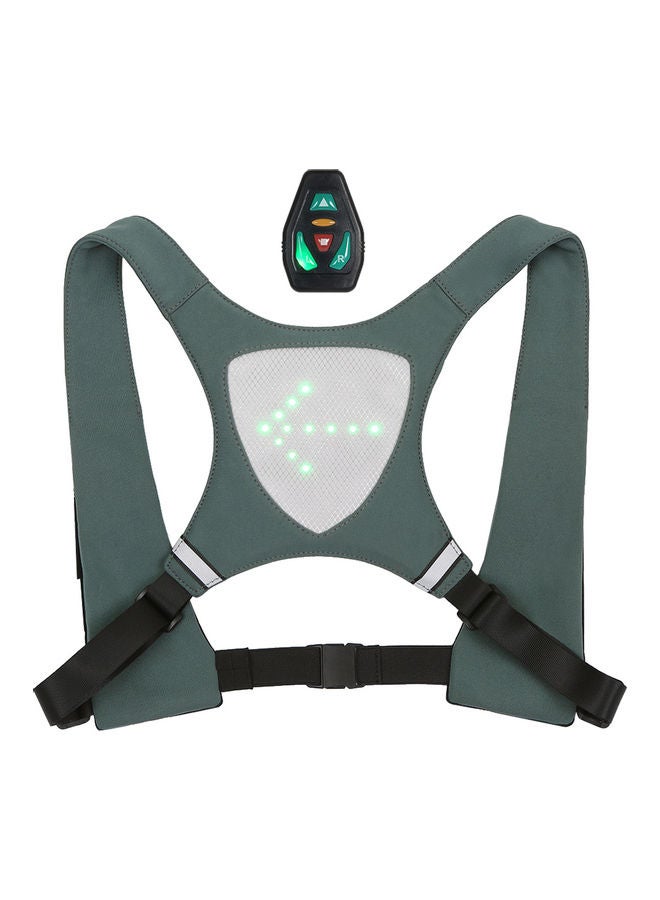 Wireless Remote Control LED Cycling Vest