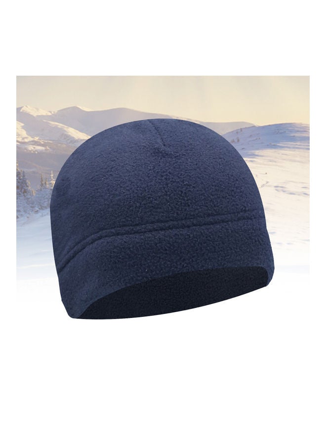Men Women Winter Hat Polar Fleece Warm Thick Windproof Cycling Hiking Outdoor Beanie Skull Cap 12*5*10cm