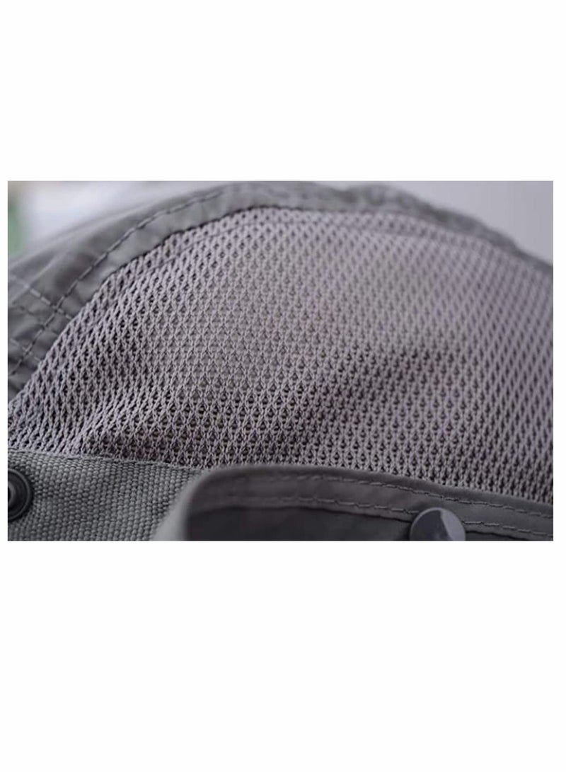 Sport Hat, 50 Protection Outdoor Multifunctional Flap Cap Sun Shield Mask Perfect Hat Baseball cap Unisex Unstructured Foldable Long Large