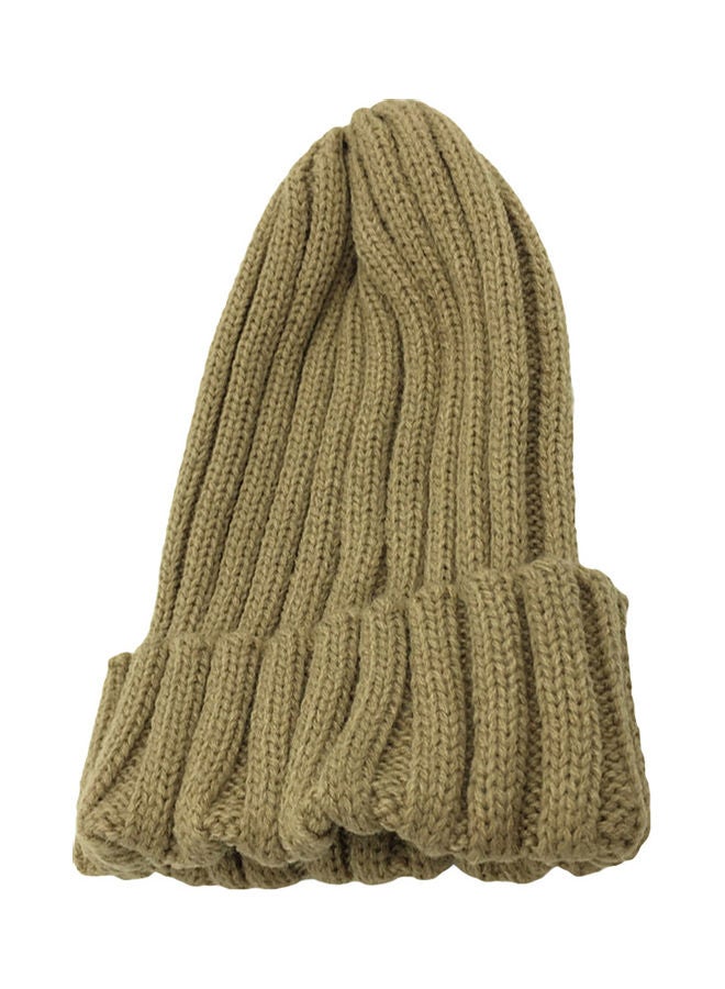 Winter Autumn Women Beanie Knitted Solid Color Hat Warmer Bonnet Casual Cap 0.08kg