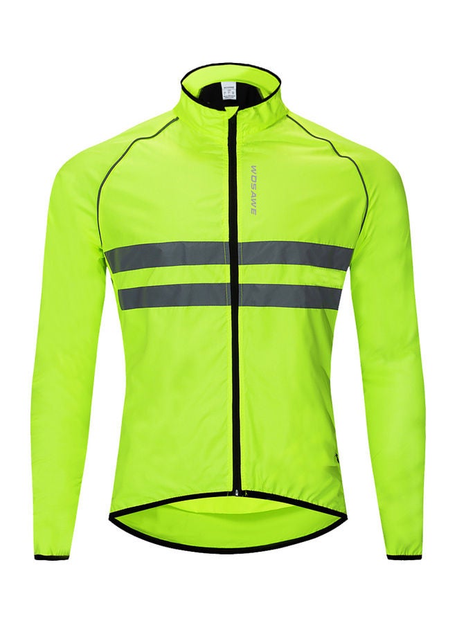 Reflective Long Sleeve Cycling Jacket 28x1x25cm