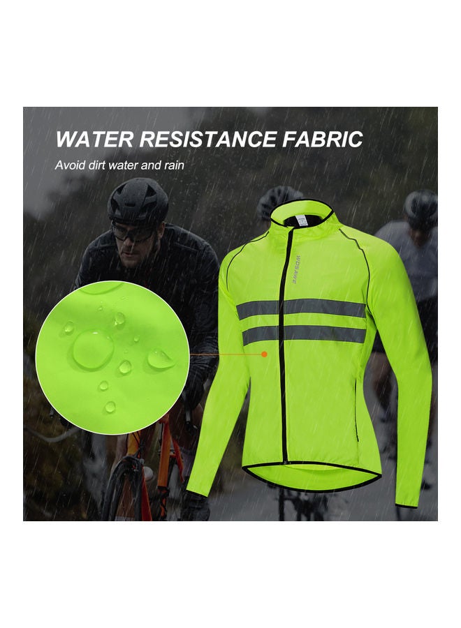 Reflective Long Sleeve Cycling Jacket 28x1x25cm