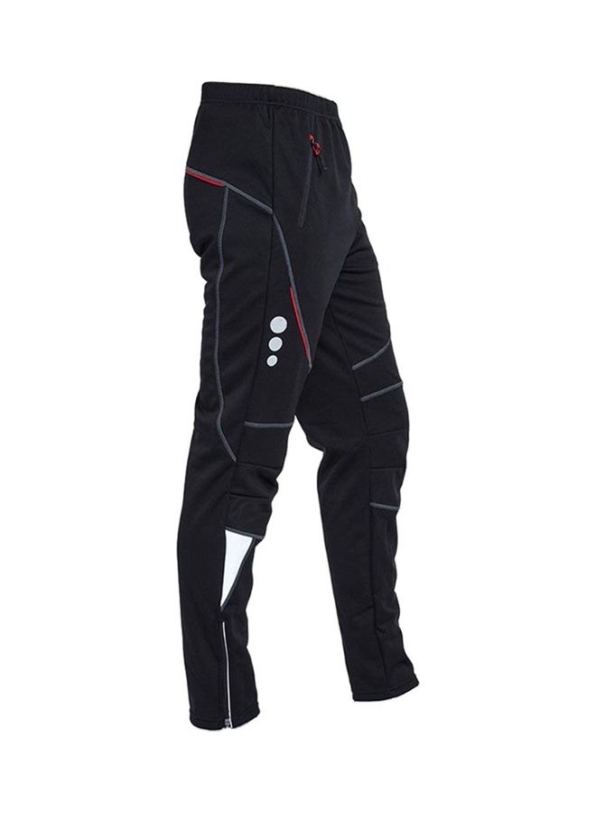 Windproof Thermal Fleece Cycling Pants