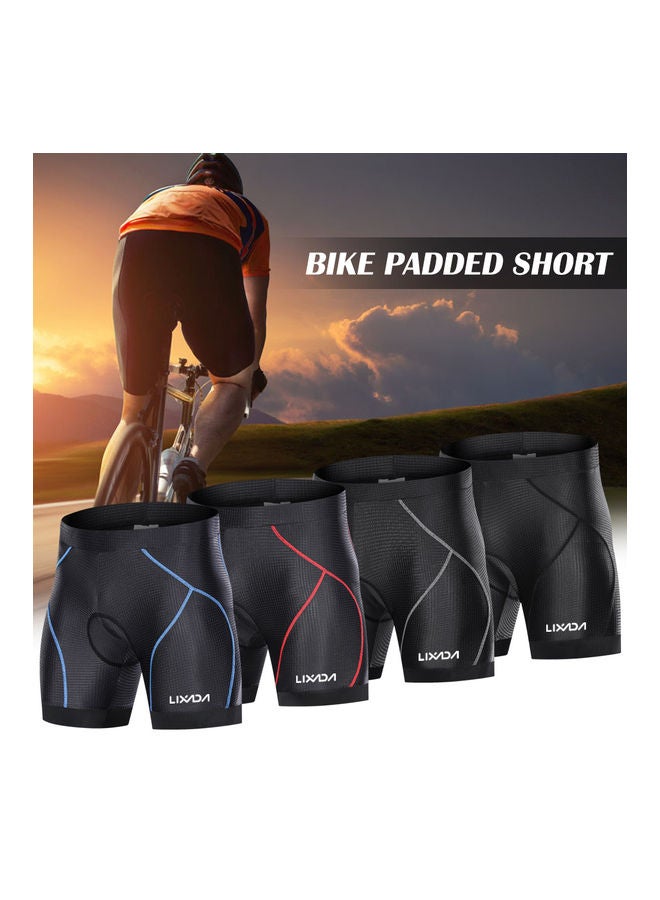 Men 3D Padded Leg Grips Bicycle Shorts XXL