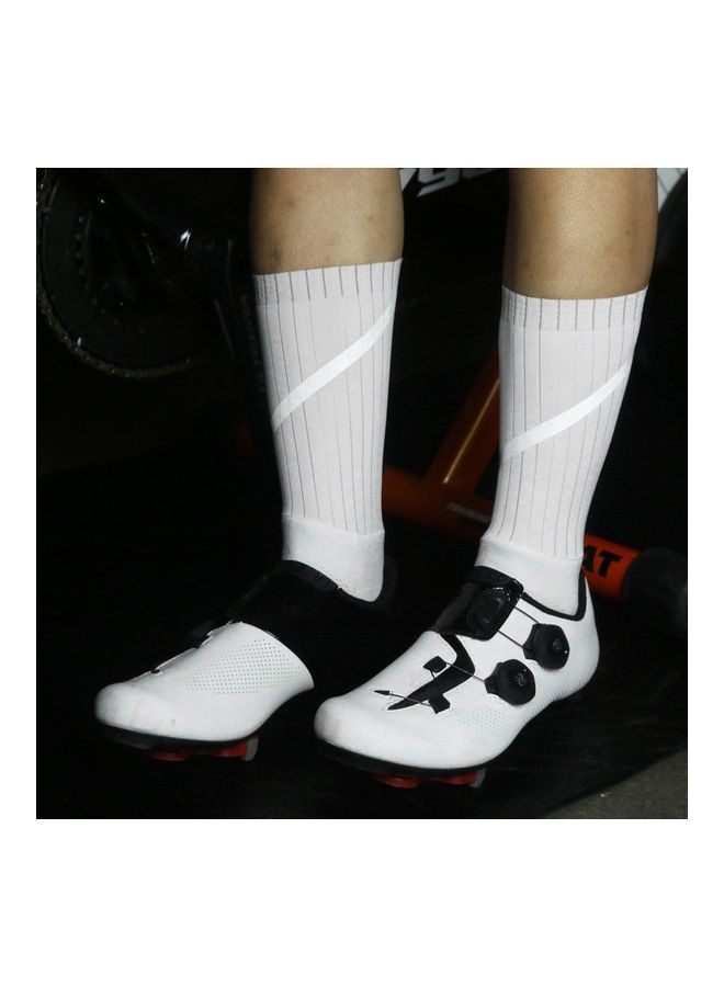 Reflective Striped Breathable Sports Socks